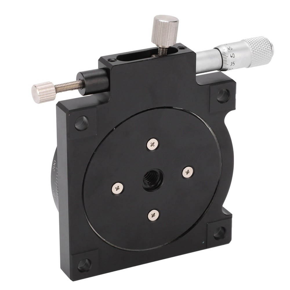 Manual Displacement Platform R Axes Rotating Linear Stage 360° Sliding Table