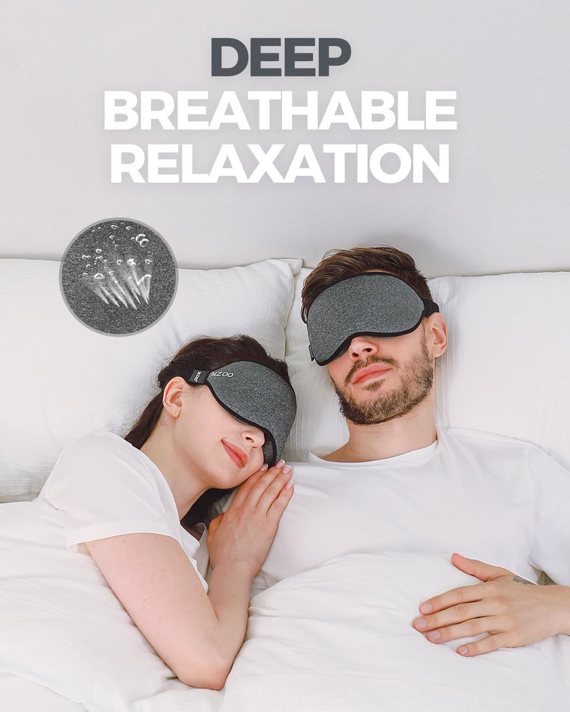 3D Luxury Sleep Mask - Complete Light Blocking for Comfortable Sleep