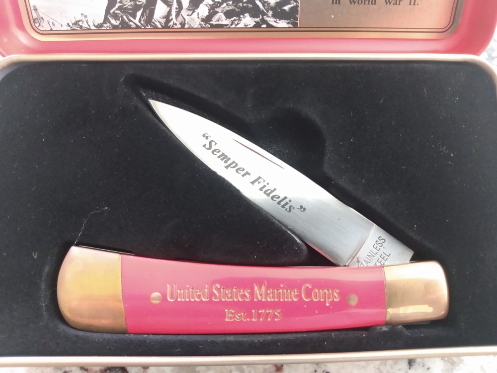 NRA USMC Tribute Knife