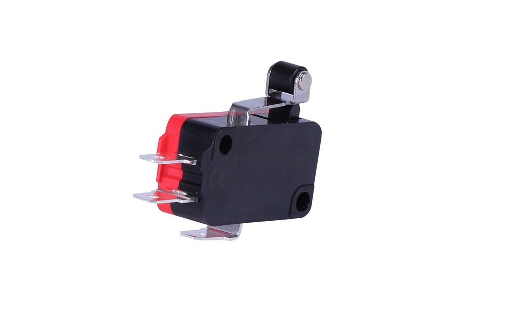 5pcs RV-165-1C25 Micro Switch Push Button Limit Switch Short Hinge Roller Lever
