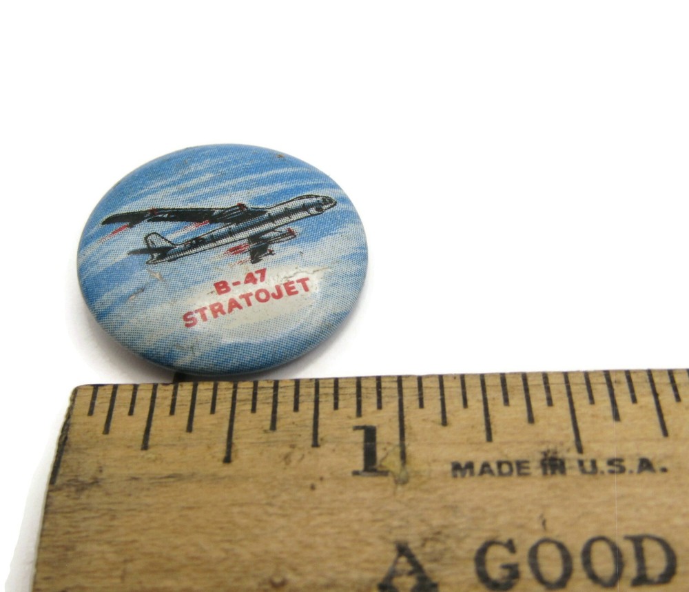 B-47 Stratojet Airplane Jet Pin Button