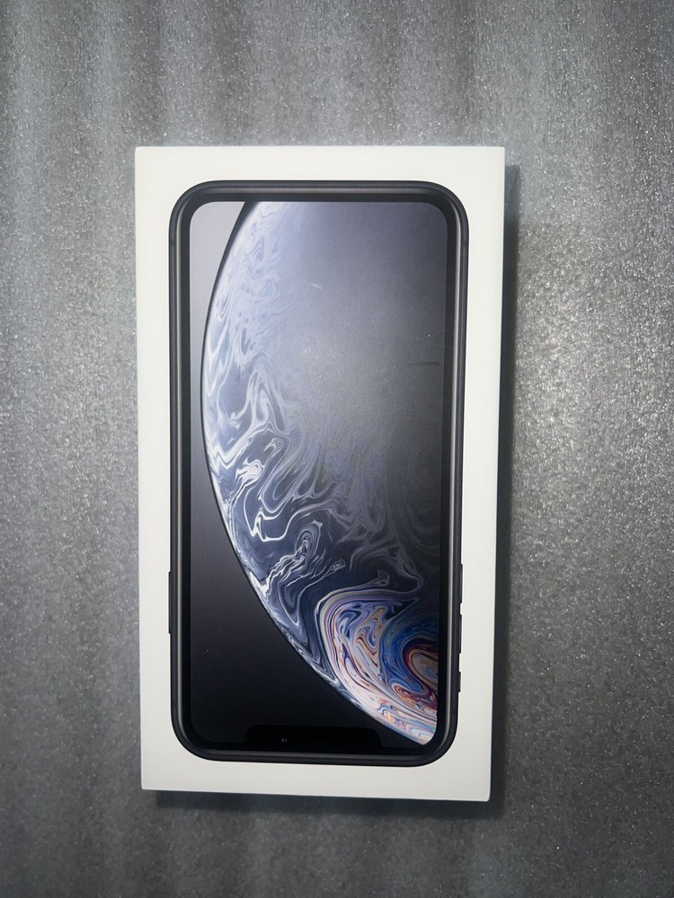 Apple Iphone XR Empty Box Only For Black 64 GB Phone