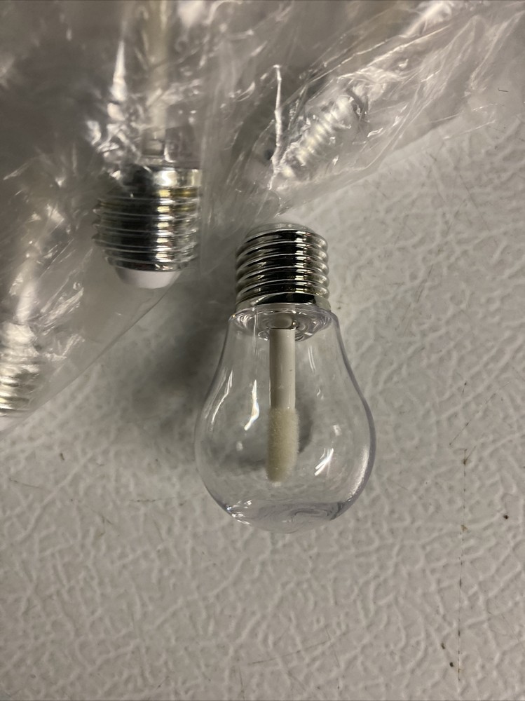 20 Pieces 6ML Light Bulb Shaped Lips Balm Tube,