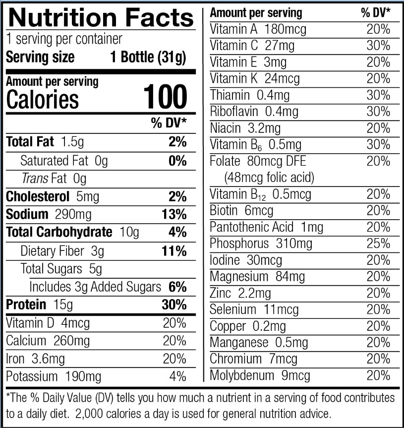 DPTG Chocolate Shake Bottle