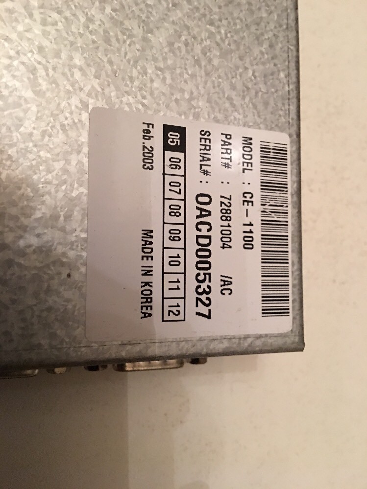 ce-1100 72881004 atm motherboard