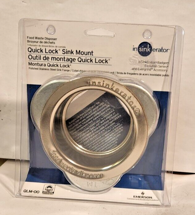 Brand New!!! Insinkerator Quick Lock Sink Mount Flange Garbage Disposal.