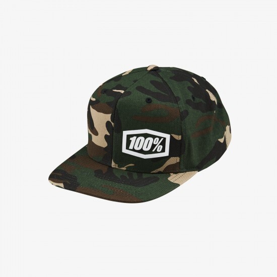 100% SNAPBACK CAMO HAT NEW