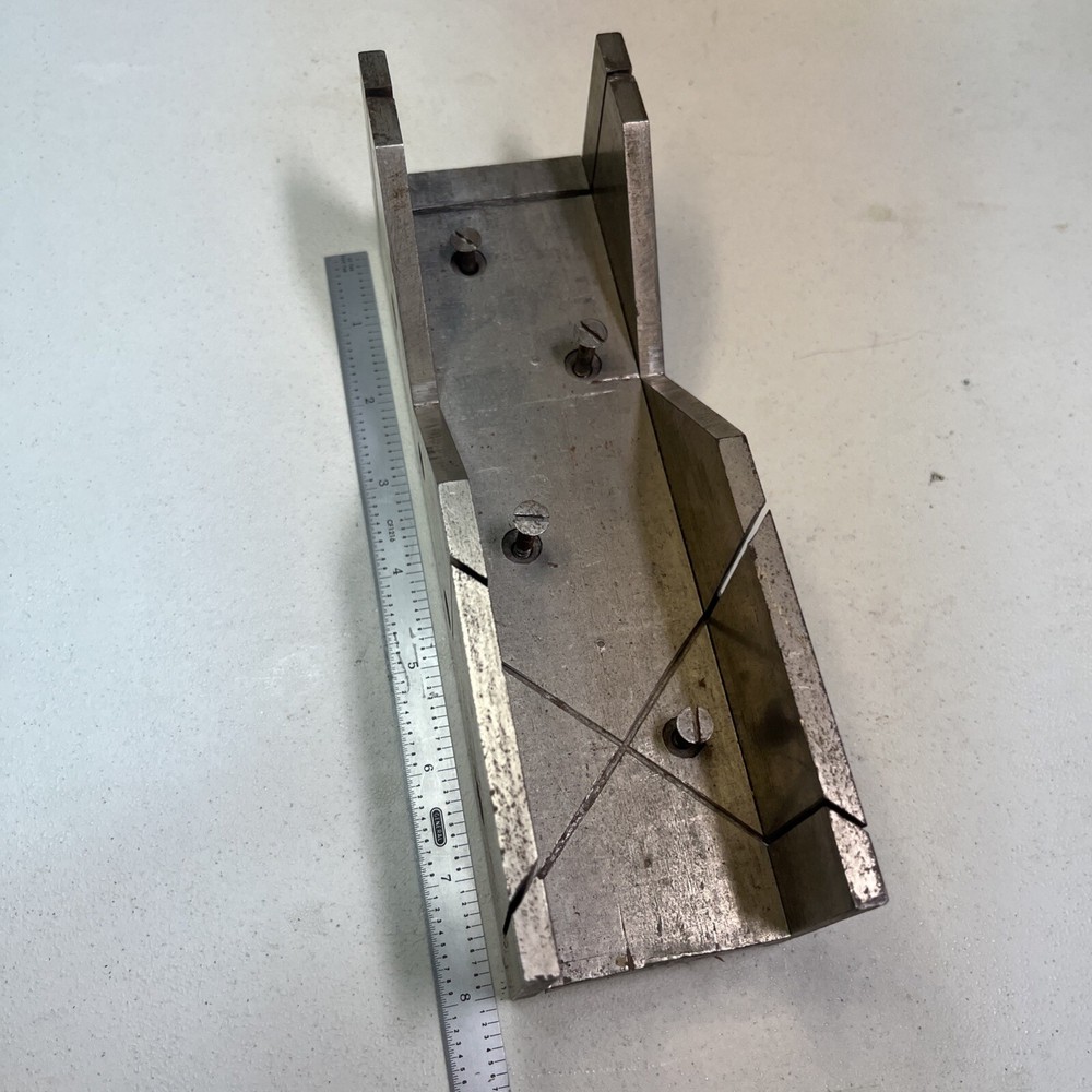 Hack Saw Miter Box Toolmaker Made Unique Design