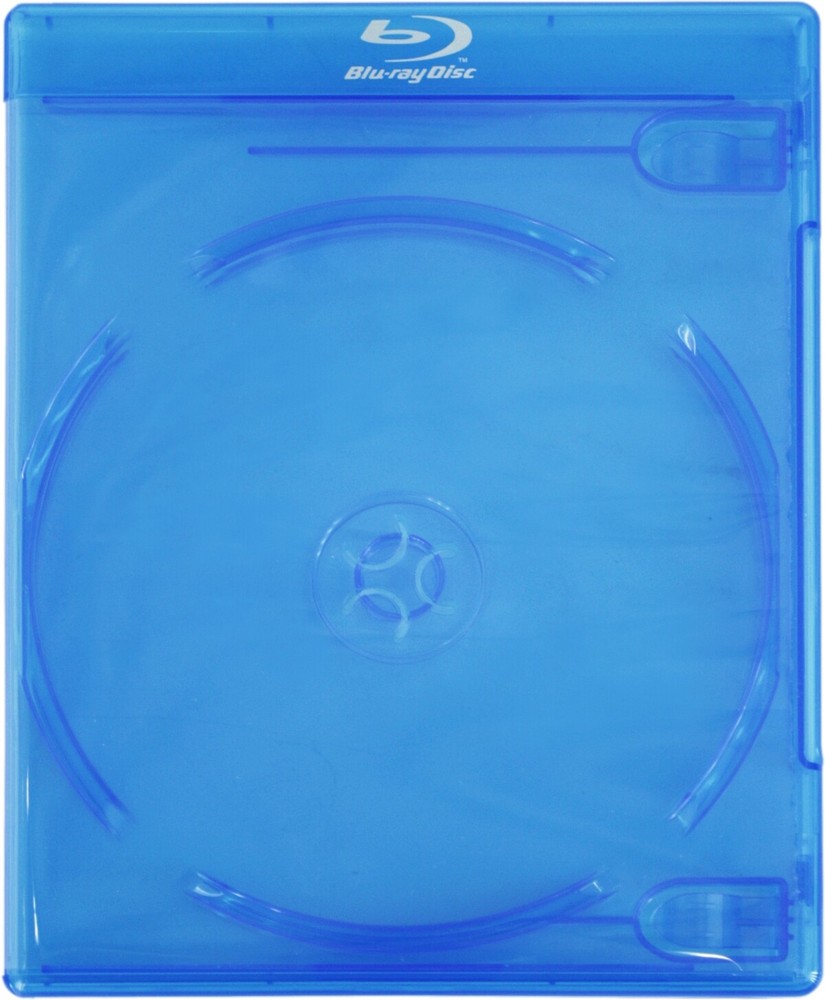(25) Double Blu-Ray Standard Empty Replacement Boxes Cases 2 Disc 12mm #BR2R12BL