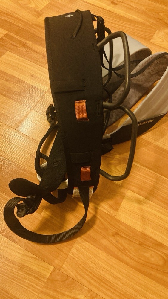 Black Diamond Solution Guide Harness - Men's Large 33” To 36”