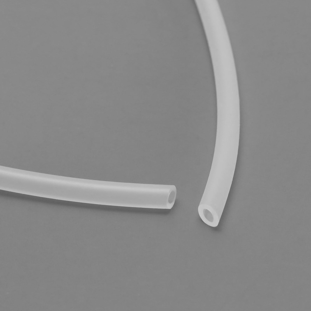 2m Clear Silicone RC Nitro Glow Engine Fuel Line for Nitro Engine Models Tran...