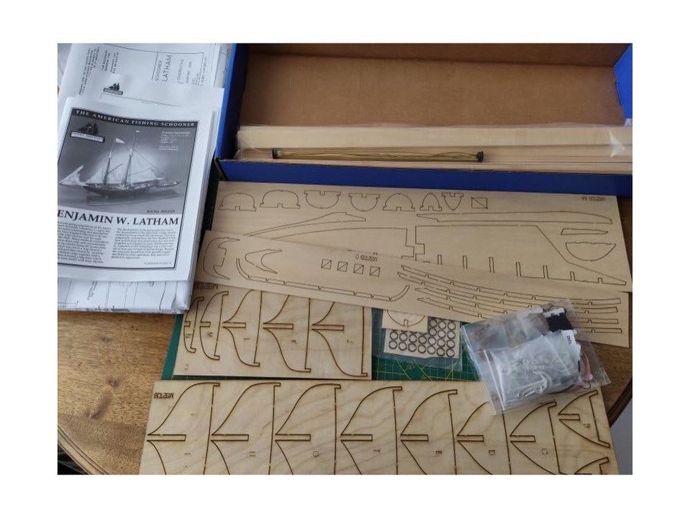 Model Shipways Benjamin Latham 1902 1:48 Scale MS2109