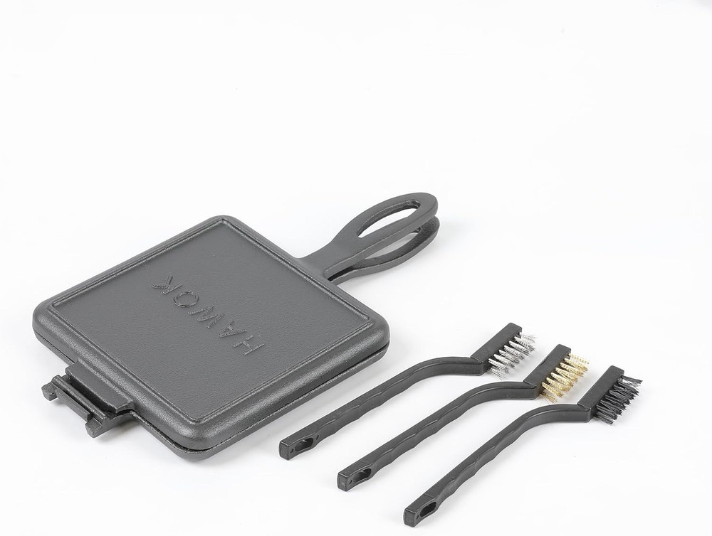 Cast Iron Square Waffle Iron Waffle Maker…