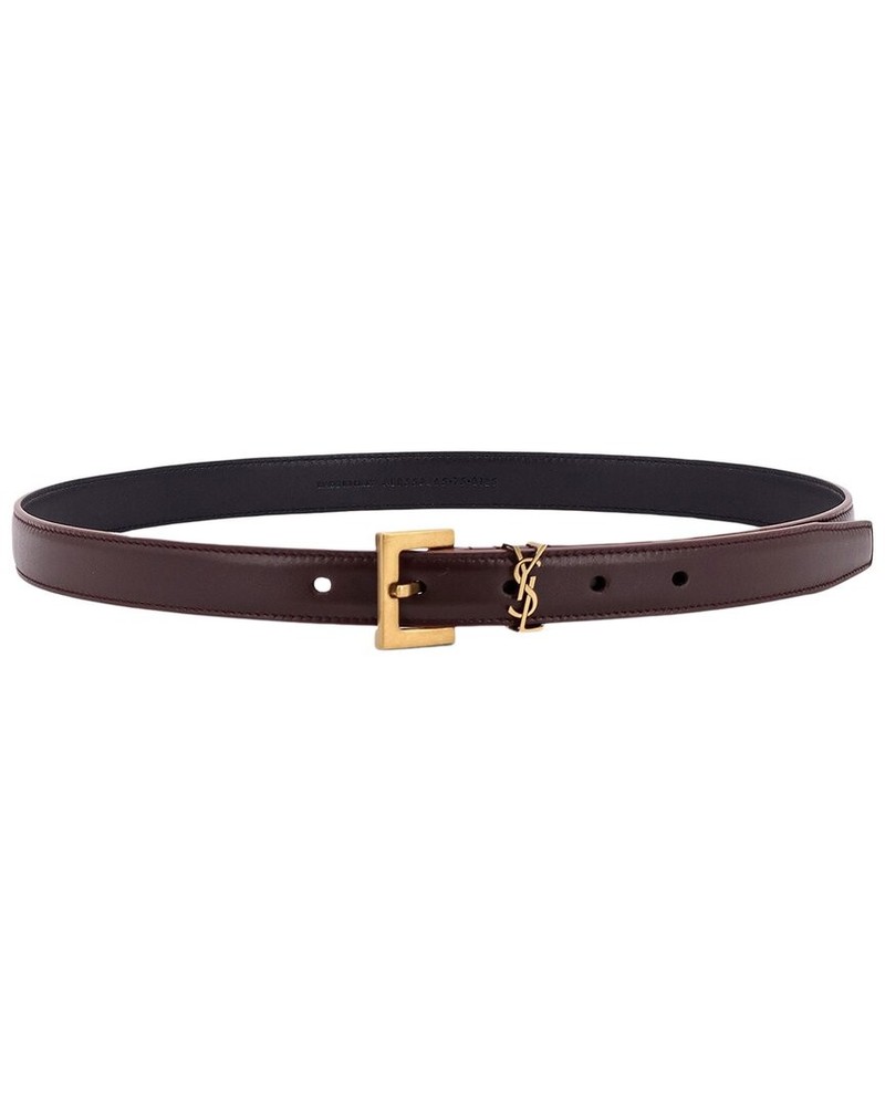Saint Laurent Leather Belt Women's