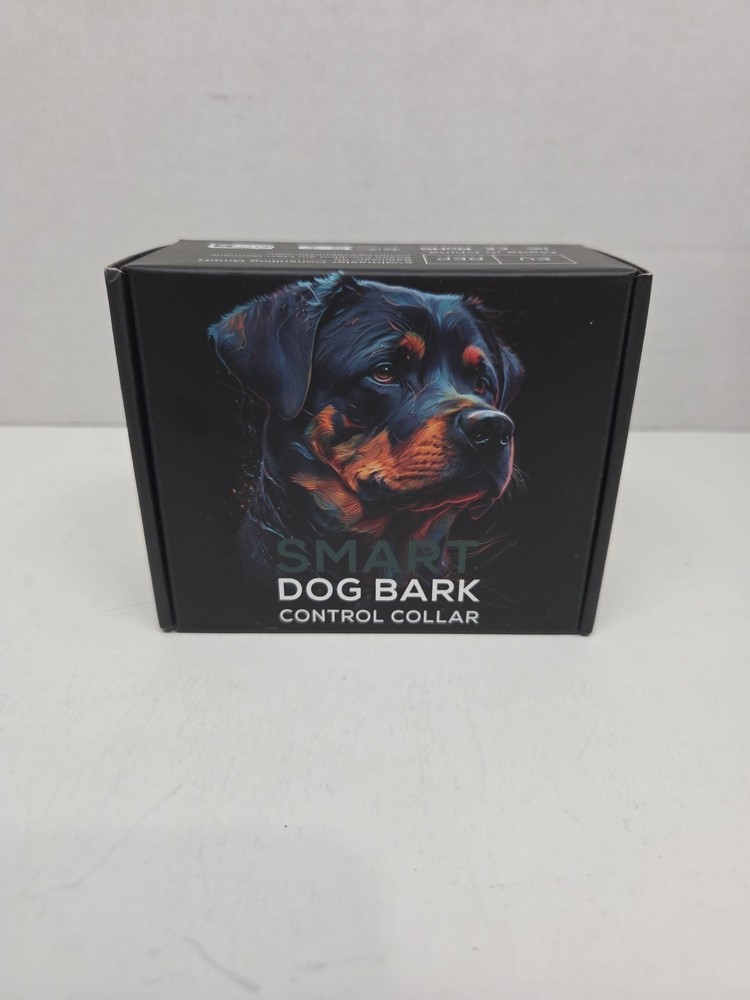 Rechargeable Bark Control Collar – Static/Shock, Waterproof, Medium/Large Dogs