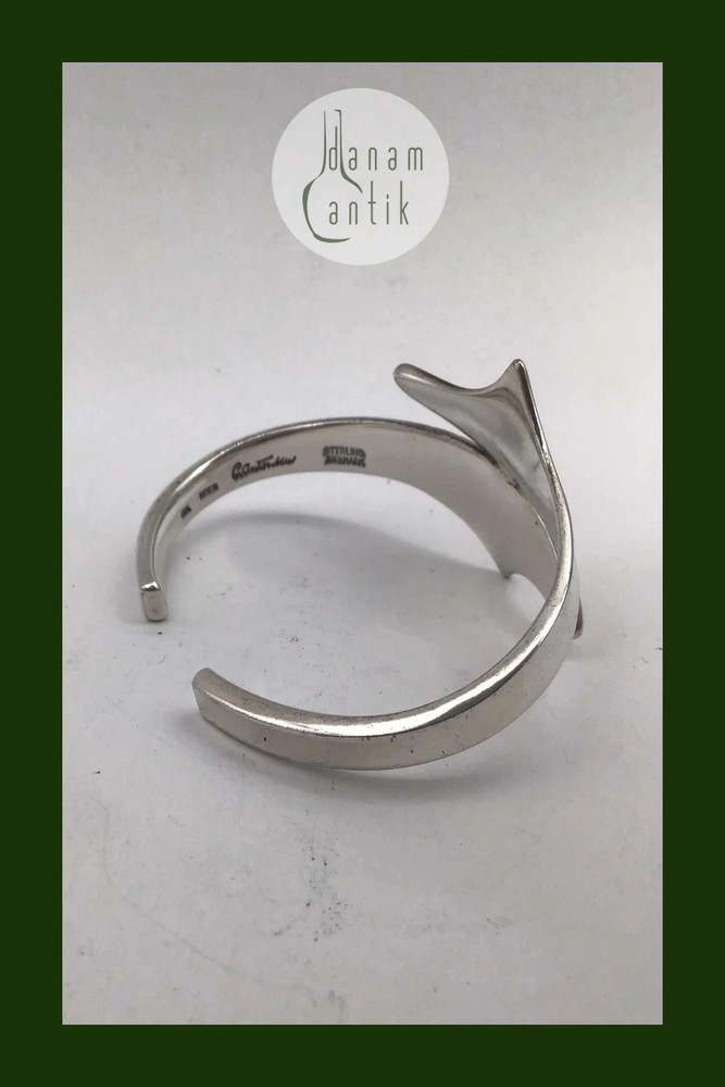 C. Antonsen Sterling Silver Modern Bangle