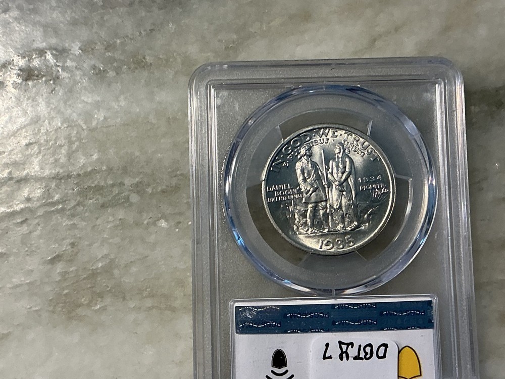 1935/34 Boone Silver Commemorative Half Dollar MS67