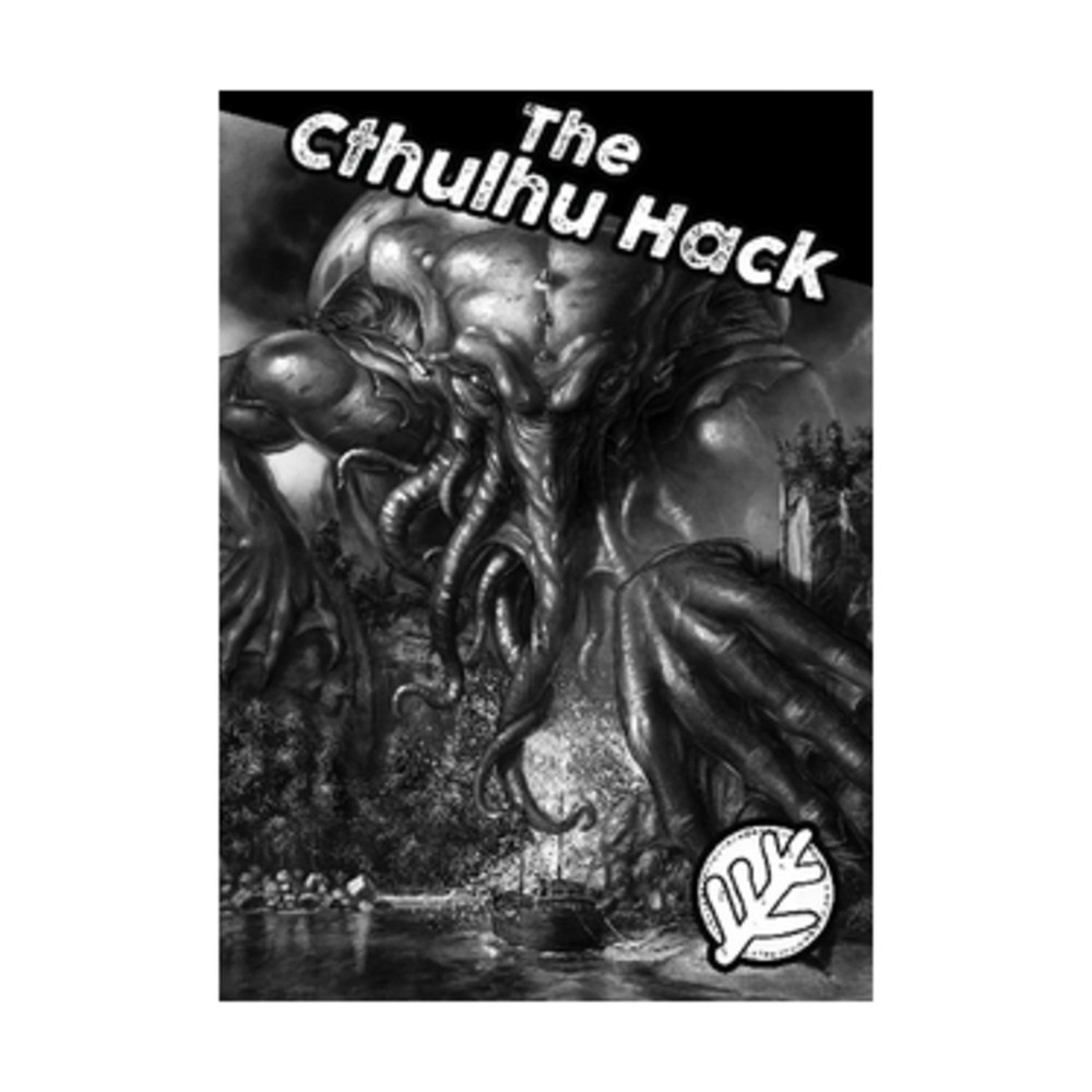 Just Crunch Cthulhu Hack Cthulhu Hack (POD, White & Black) NM
