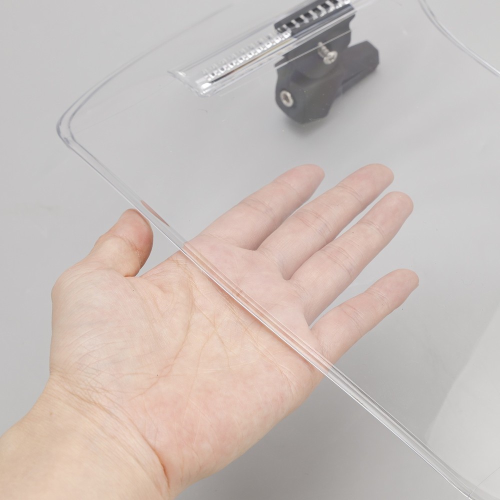 Universal Adjustable Windshield Clip On Wind Screen Deflector Extension Spoiler#