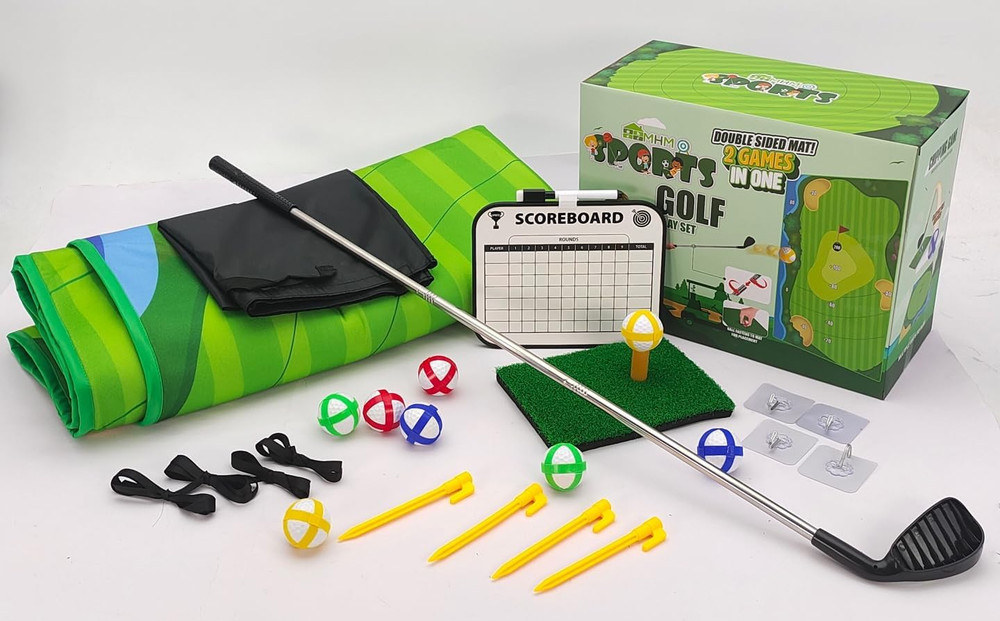 Ultimate Indoor Golf Chipping Mat - Premium Home Practice Simulator