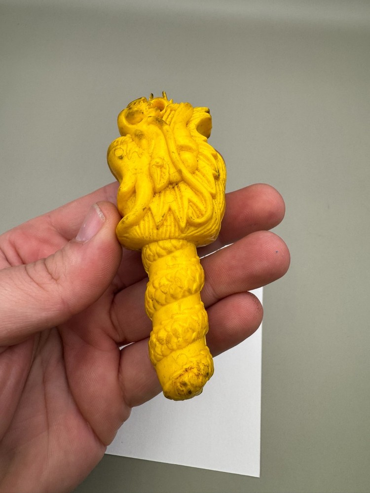 Vintage PB Dragon Barrel Plug-Yellow