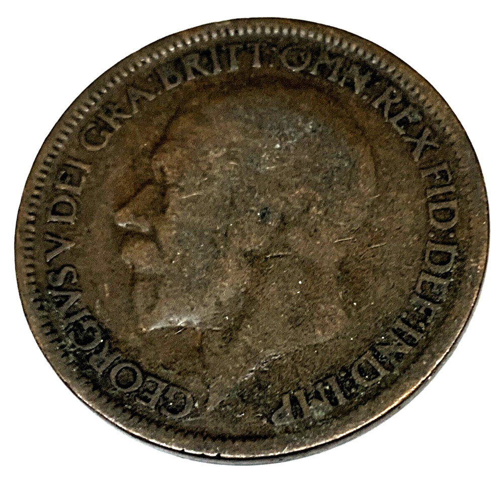 # C9497 GREAT BRITAIN COIN, HALF PENNY 1926