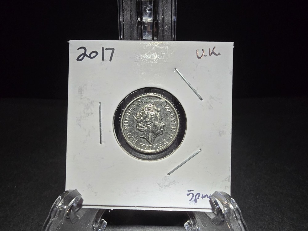 4 Vintage Foreign Coins - BRITISH