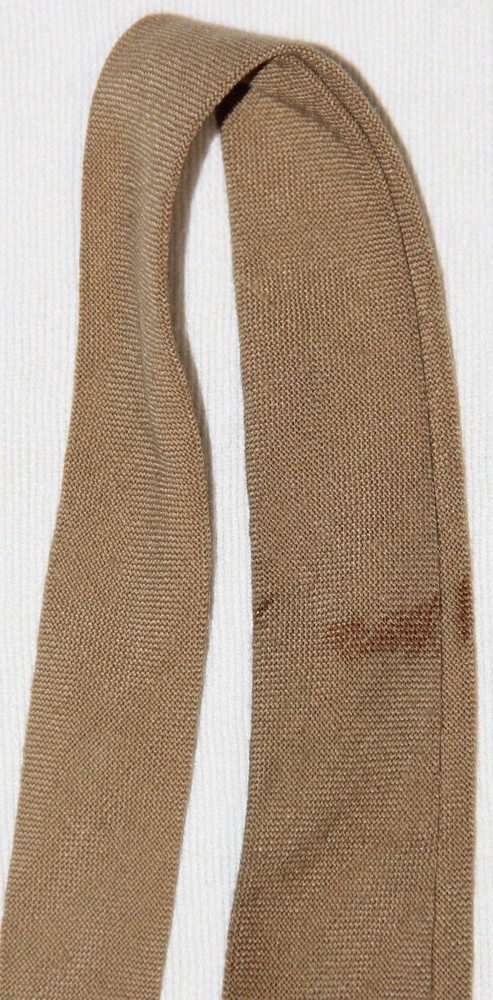 ORIGINAL WWII KHAKI WOOL UNIFORM NECKTIE