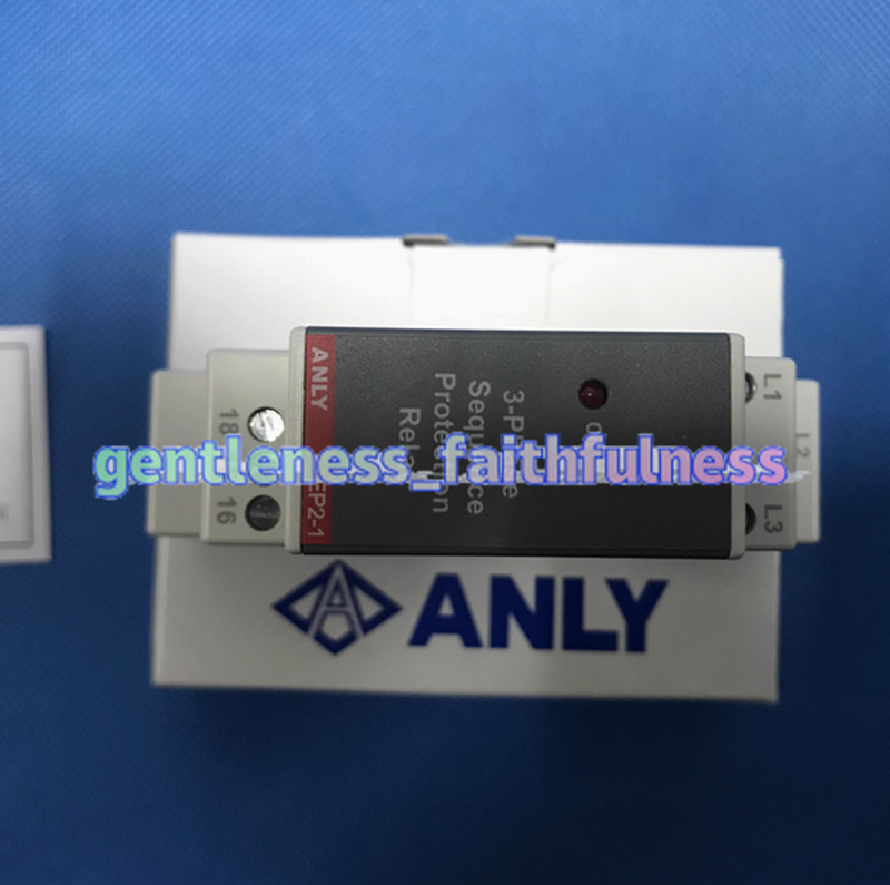 1pc new ANLY Three-phase Phase Sequence Protection Relay EP2-13111 AC 220-440V