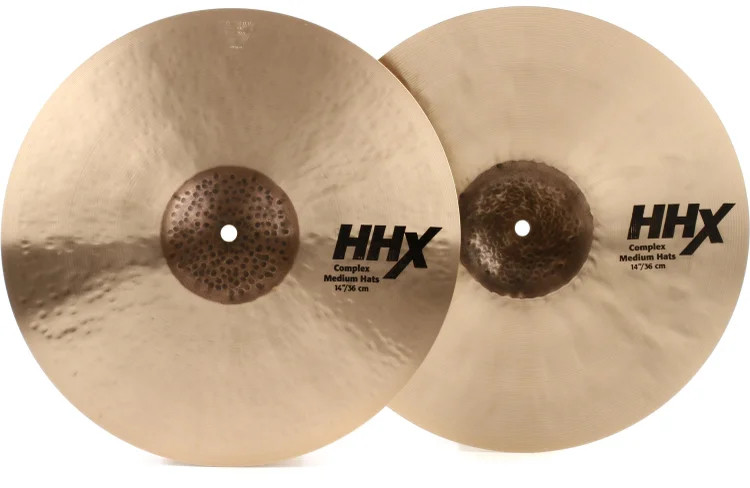 Sabian 14" HHX Complex Medium Hi-hat Cymbals