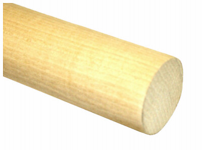 1-1/8x36 Poplar Dowel - Pack of 4