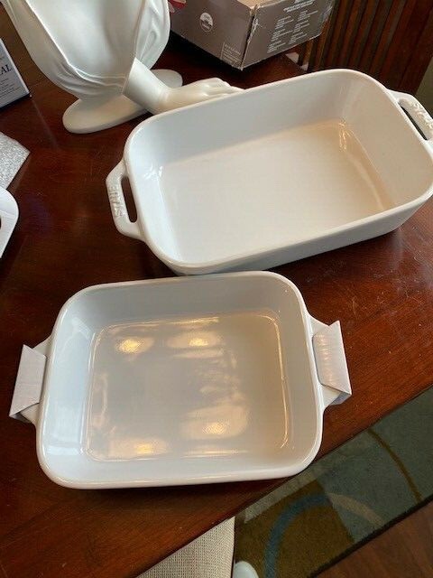 Staub Ceramics 2pc Rectangular Baking Dish Set