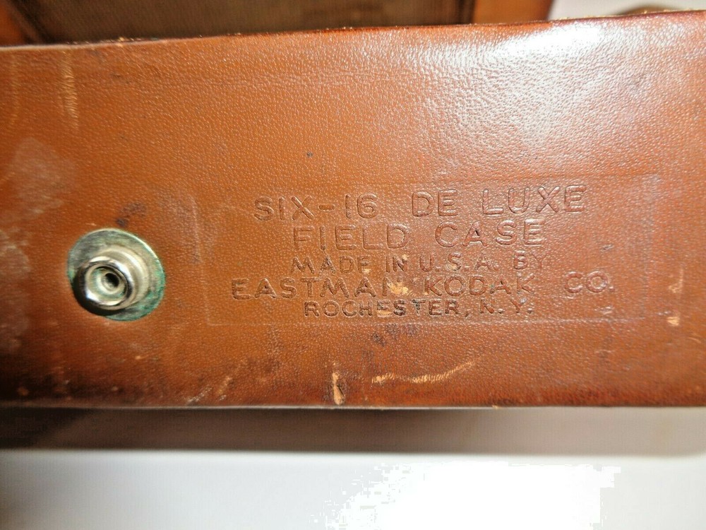 Vintage Kodak Six-16 Camera with Case - Untested