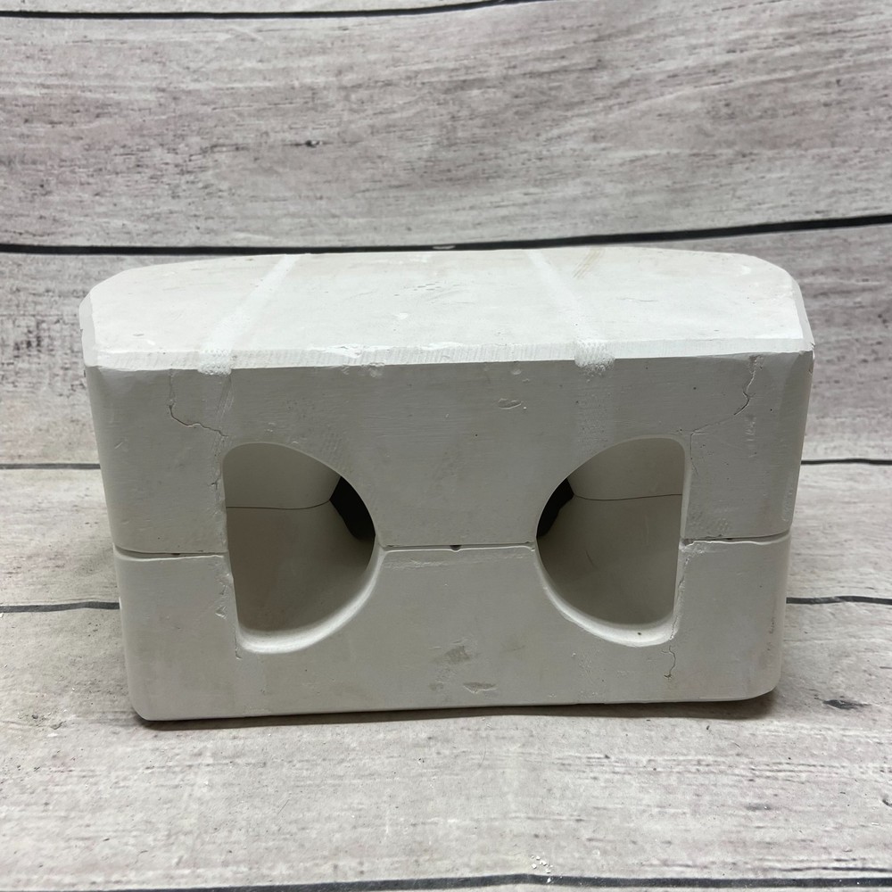 Atlantic Mold Ceramic Casting Mold Double Swan Figurines #A-1815