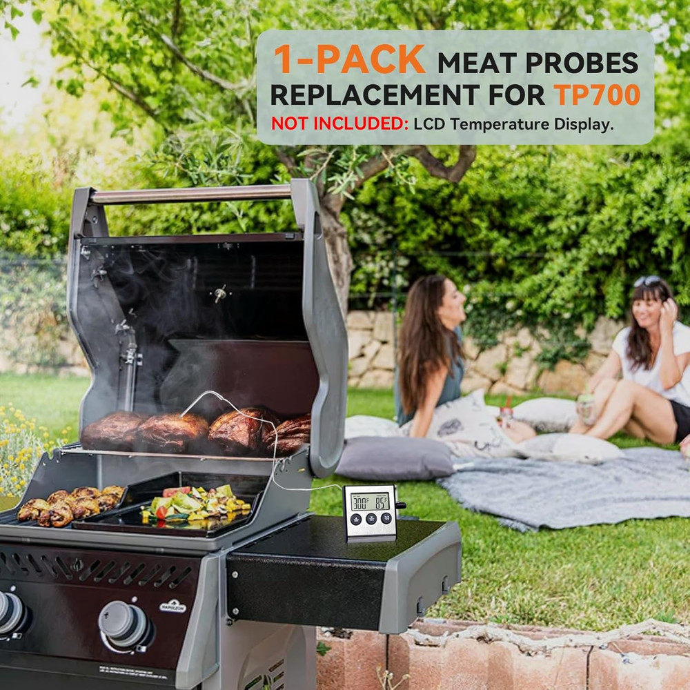 Meat Probe Replacement for Tp700 Digital Thermometer BBQ Temperature Sensor