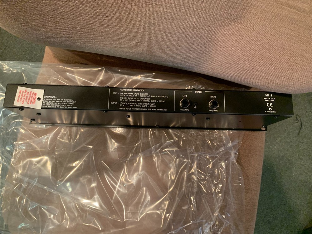 Rane MH4 Mojo - Open Box (needs power adapter) - 4 CHANNEL HEADPHONE AMPLIFIER