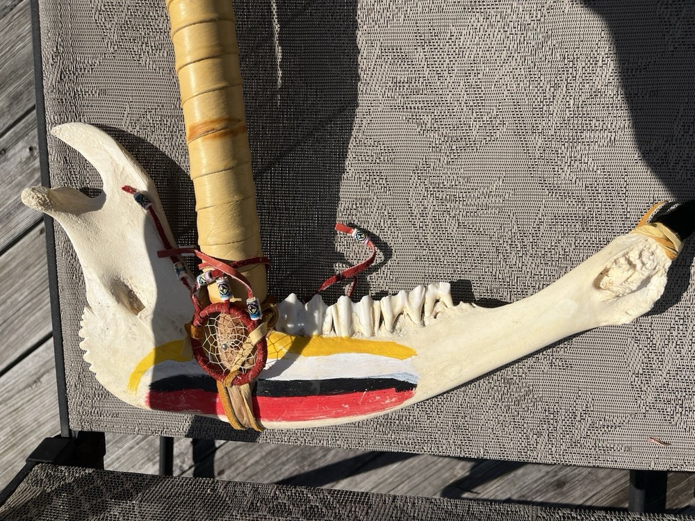 Horse Jaw Bone Tomahawk