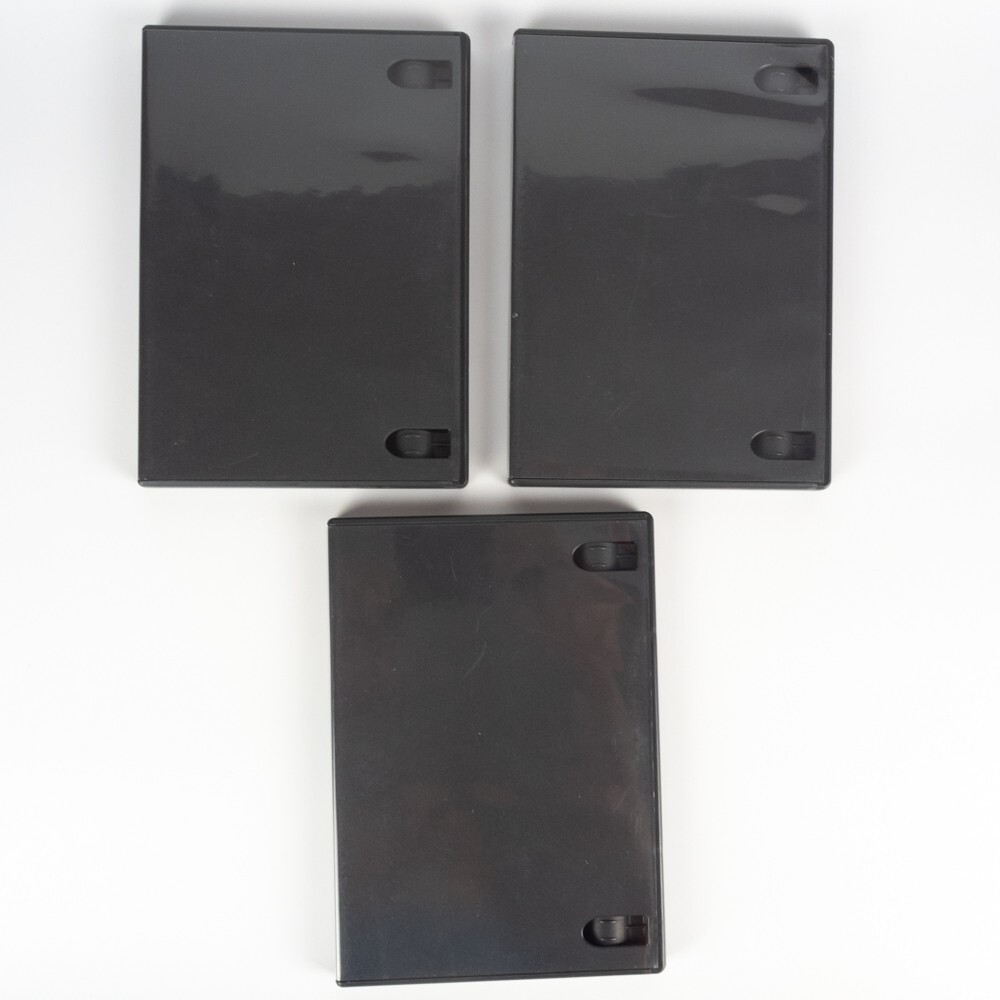 19 Empty DVD CD MOVIE GAME Case Replacement, Single Disc cases