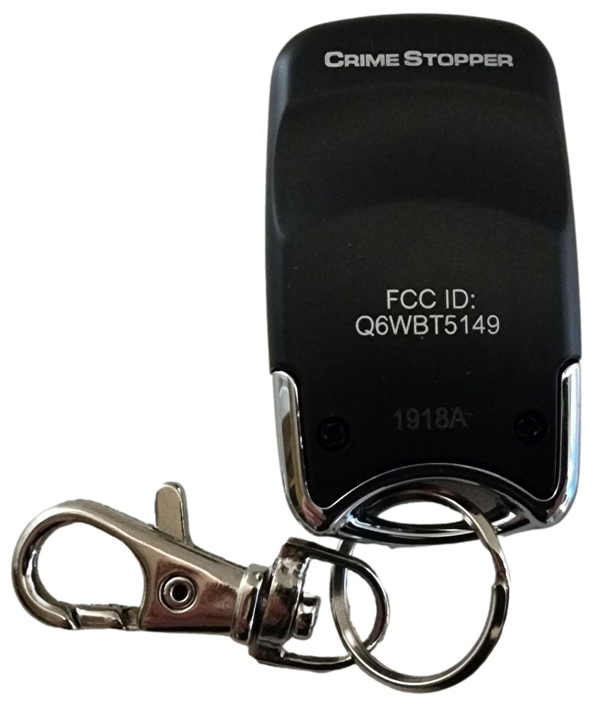 Crimestopper SPSK-52 Replacement Alarm Remote Control 5 Button 1-Way Transmitter