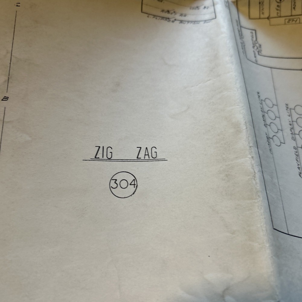 Williams Zigzag Schematics Pinball manual