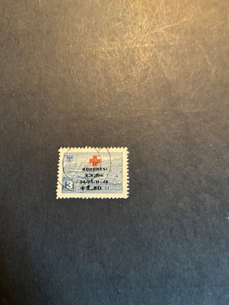 Stamps Albania Scott #B33 used