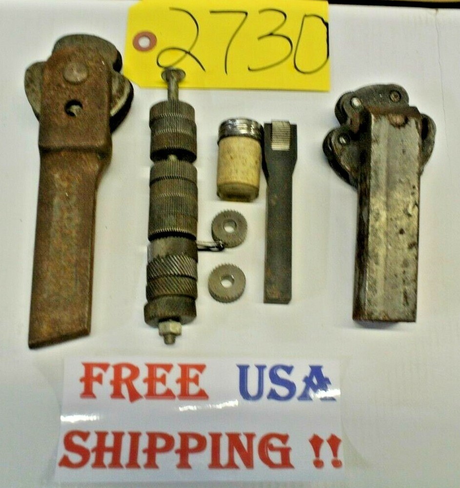 6 pcs Knurling Tools 3) Toolholders + inserts Machine Shop Tools FREE SHIPPING!!