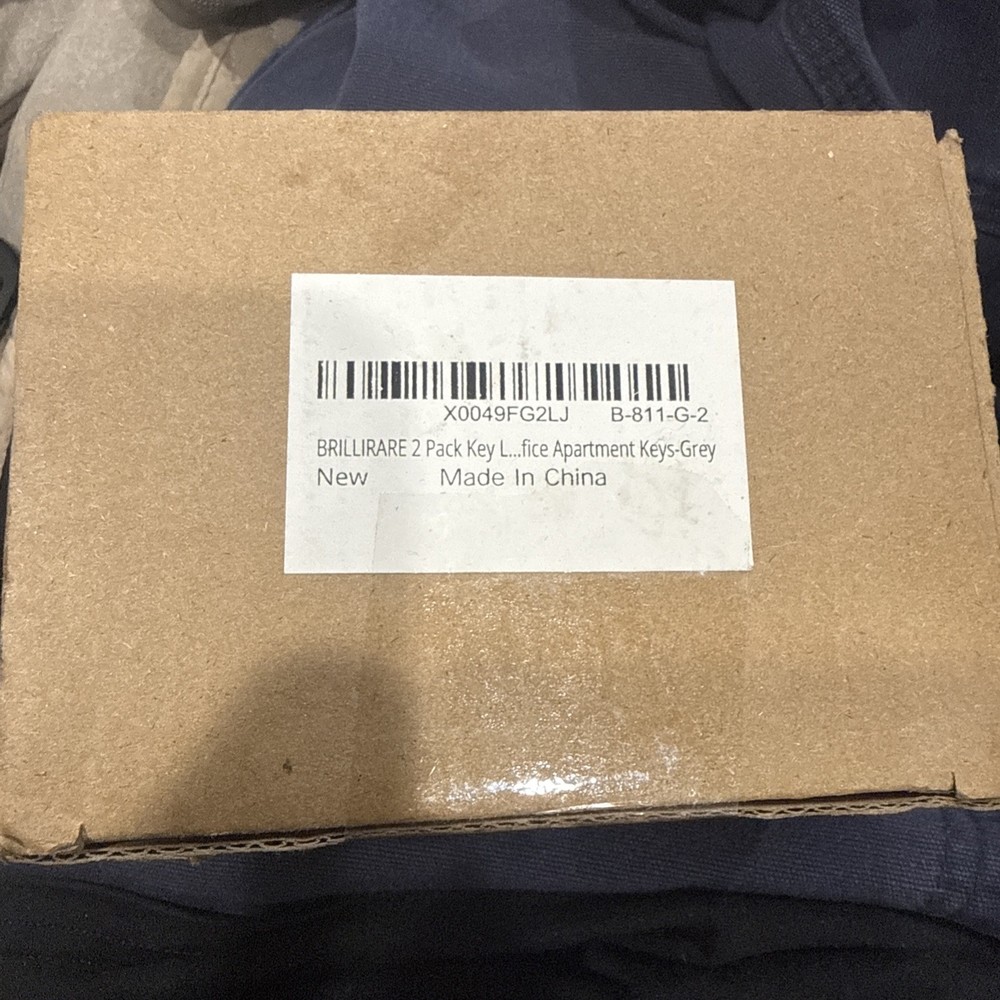 2 Pack Key Lock Box, Waterproof 4 Digits Combination Lockbox with Removable S...