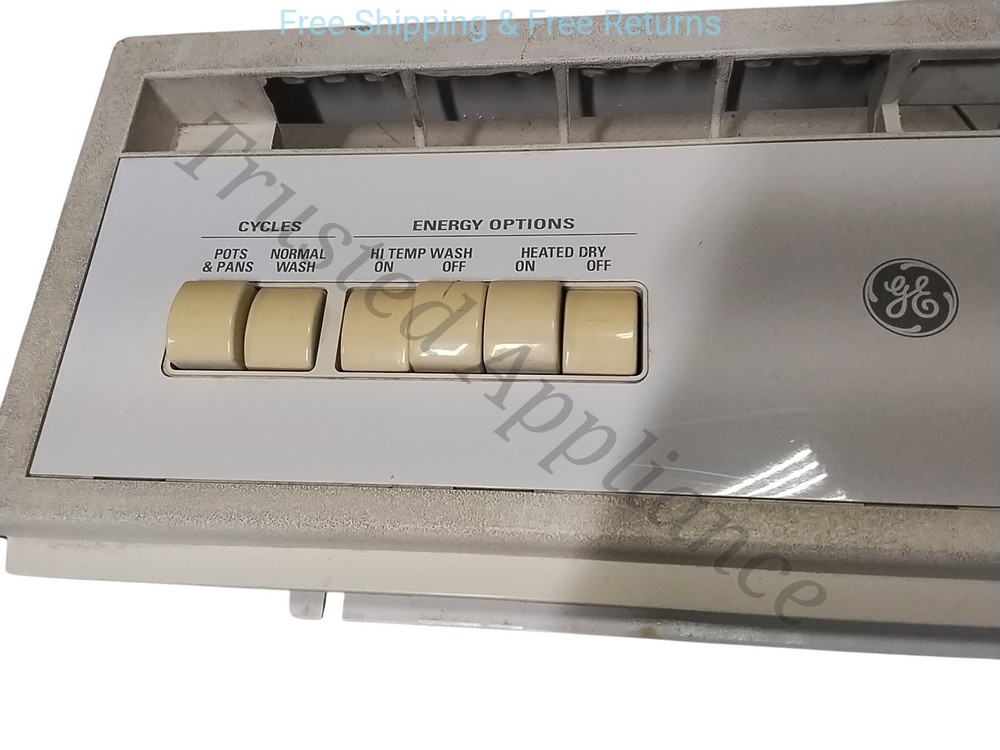 OEM Dishwasher Control Panel 165D4141-3 WHITE
