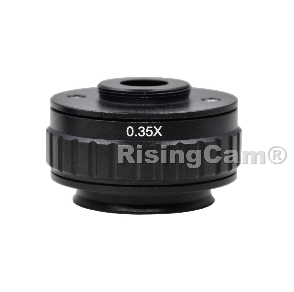 0.35X and 0.5X microscope C mount adapter for trinocular stereo microscope