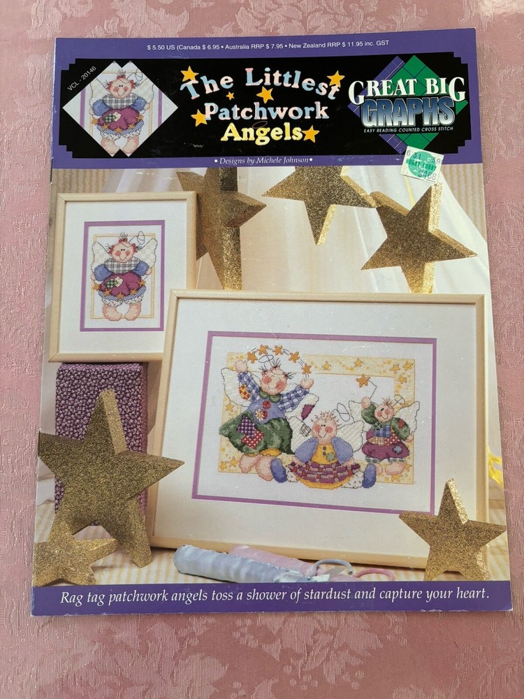 The Littlest Patchwork Angels