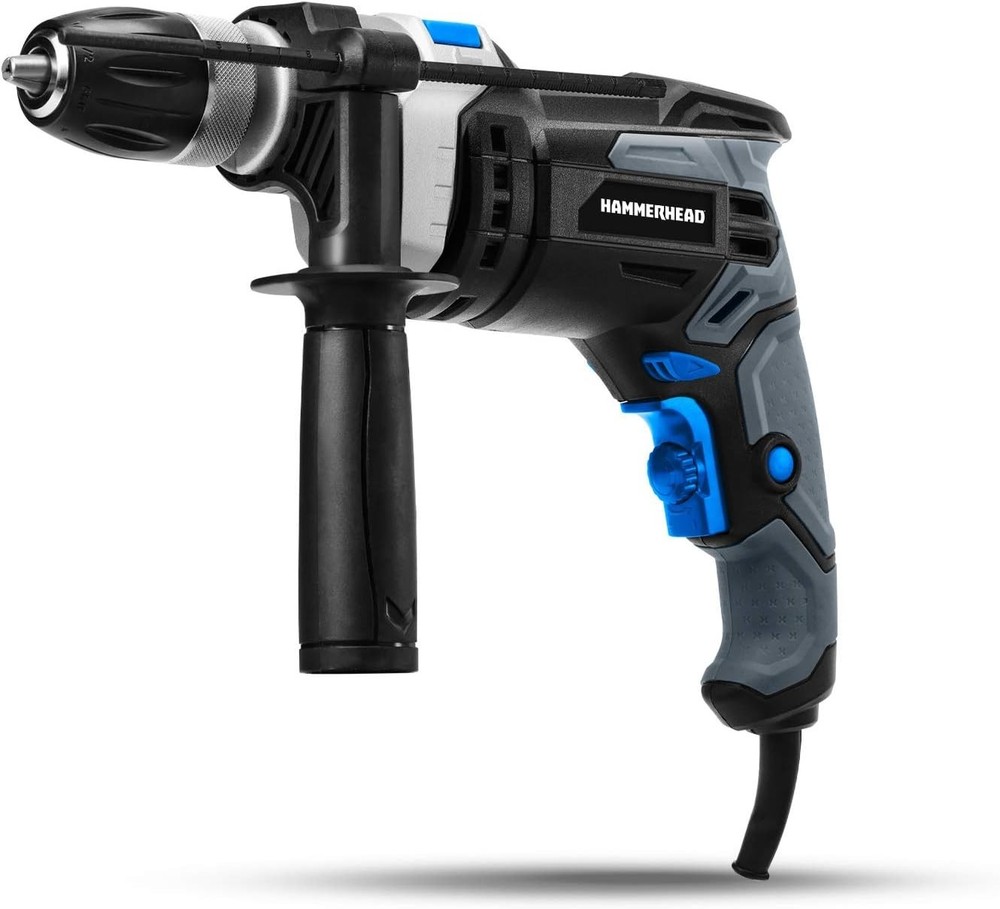 7.5 Amp Corded Hammer Drill - Variable Speed with Multi-Function Capability