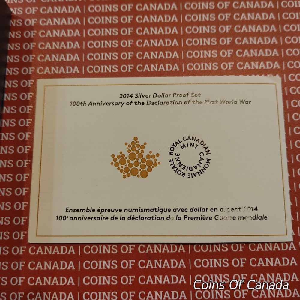 2014 Canada Special Edition Silver Dollar Proof Set #coinsofcanada