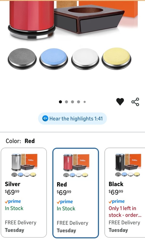 Longer Rolling Knife Sharpener with Leather Strop, Upgraded Rolling Knife...