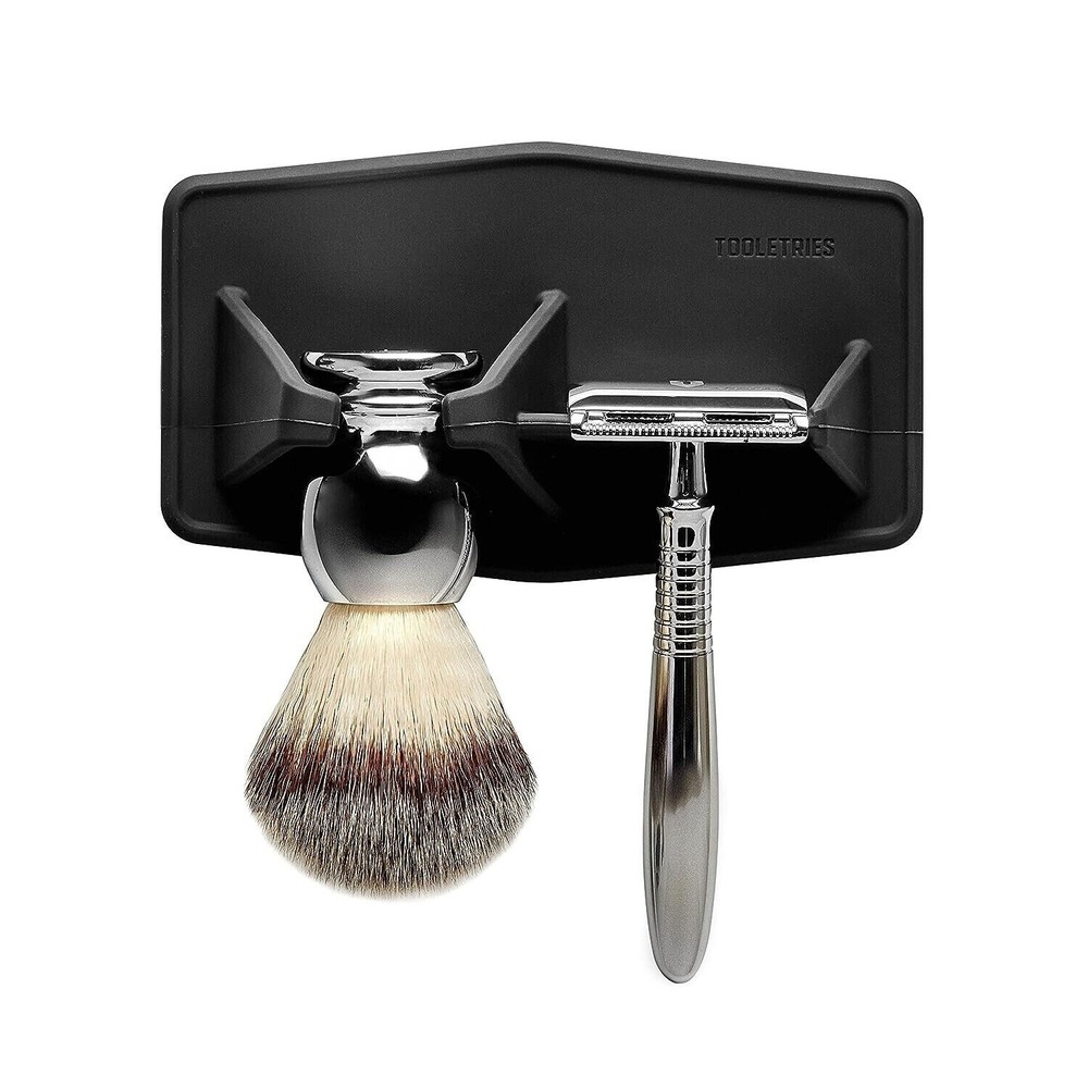 Tooletries The Maverick Razor & Brush Rack Organizer
